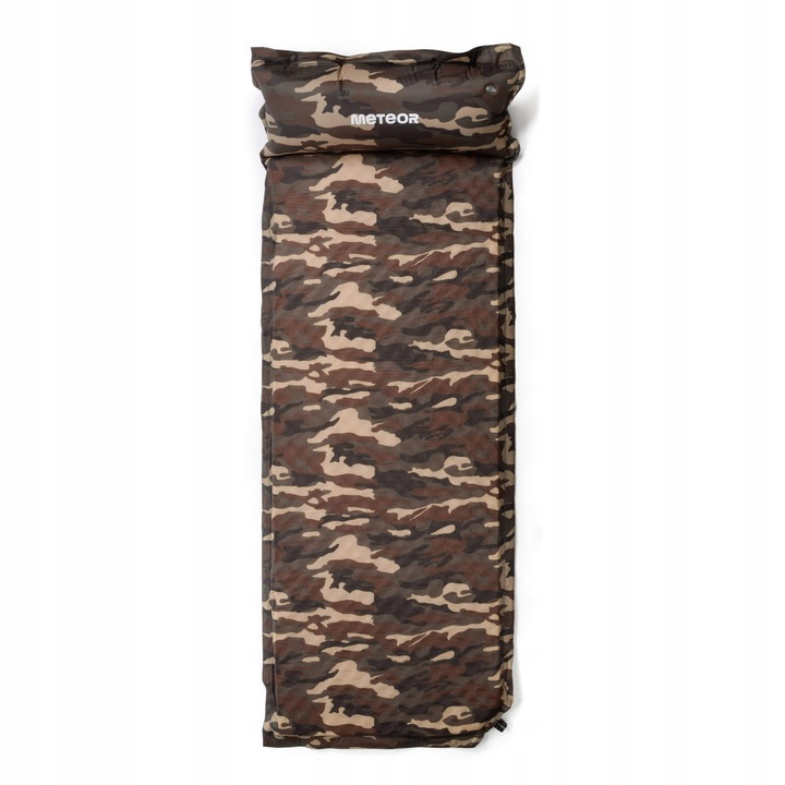 MATA SAMOPOMPUJĄCA MATERAC KARIMATA DMUCHANA METEOR 188x66x3,8 z poduszką