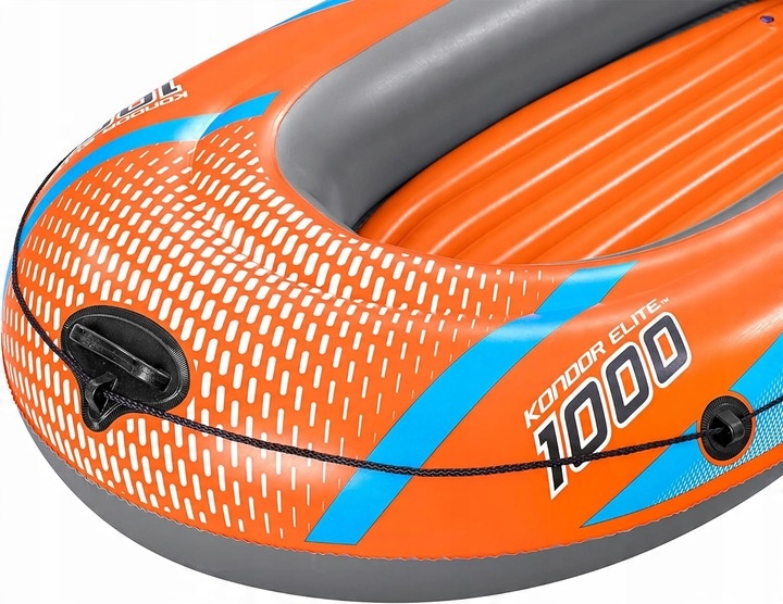 PONTON KAJAK POMPOWANY Kondor 3000 Raft Set WIOSŁA POMPKA BESTWAY