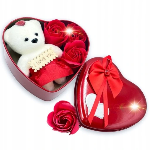 MYDLANE ZAPACHOWE PŁATKI RÓŻ MYDŁO DO KĄPIELI PREZENT NA DZIEŃ KOBIET