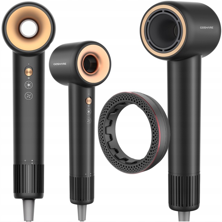 Suszarka do włosów COSHARE SuperFlow1 Czarny