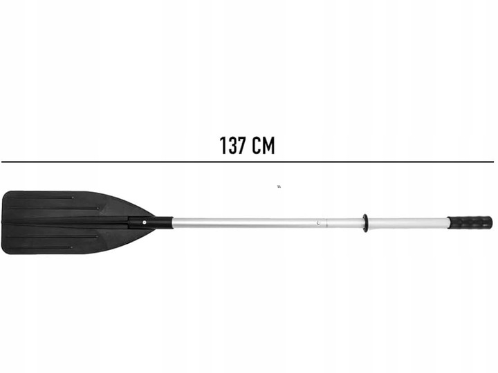2X WIOSŁO ALUMINIOWE WIOSŁA SKŁADANE DO PONTONU ŁÓDKI 137CM INTEX