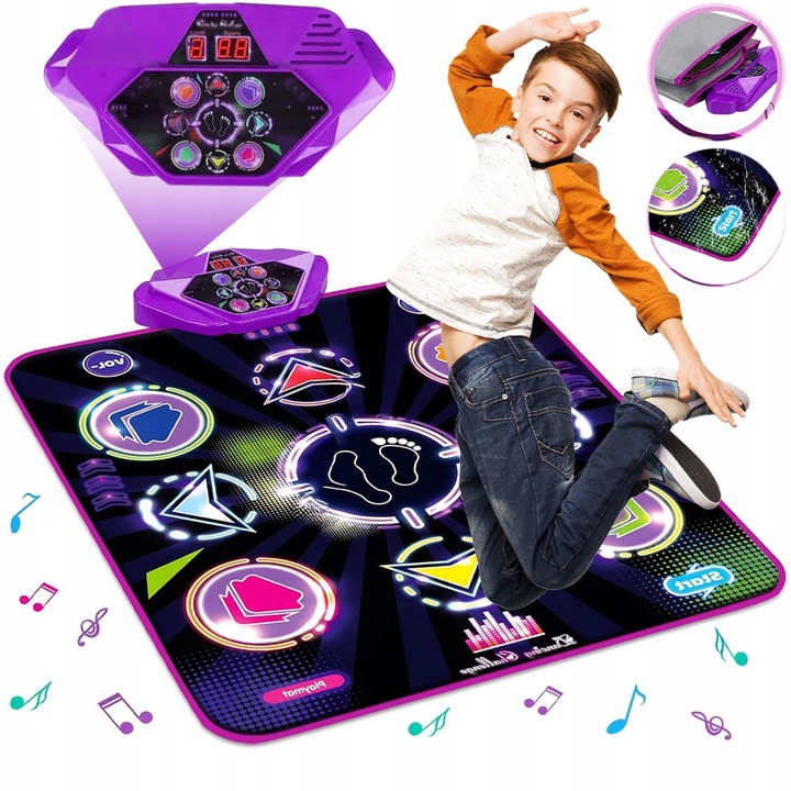 MATA DO TAŃCZENIA MUZYCZNA TANECZNA DLA DZIECI GRA INTERAKTYWNA TAŃCA ZABAW