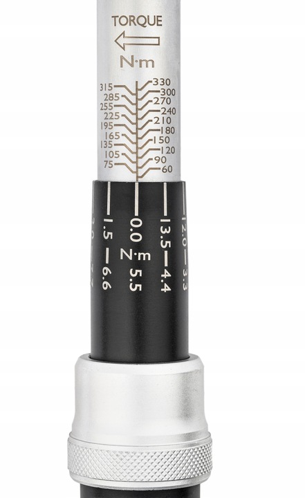 KLUCZ DYNAMOMETRYCZNY Z BLOKADĄ CERTYFIKAT KALIBRACJI ETUI 60-330NM 1/2 JCB