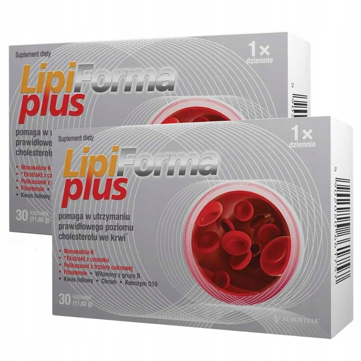 Lipiforma plus < 3 mg Monokaliny K 30 kaps.