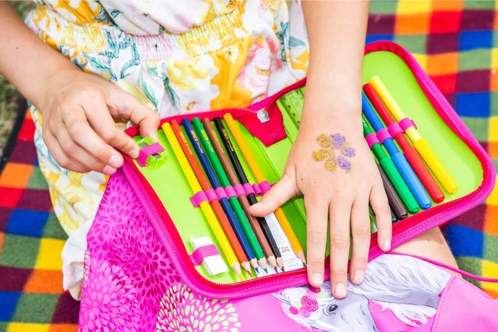 TORNISTER ULTRALIGHT PLUS FLOWER OWL HERLITZ