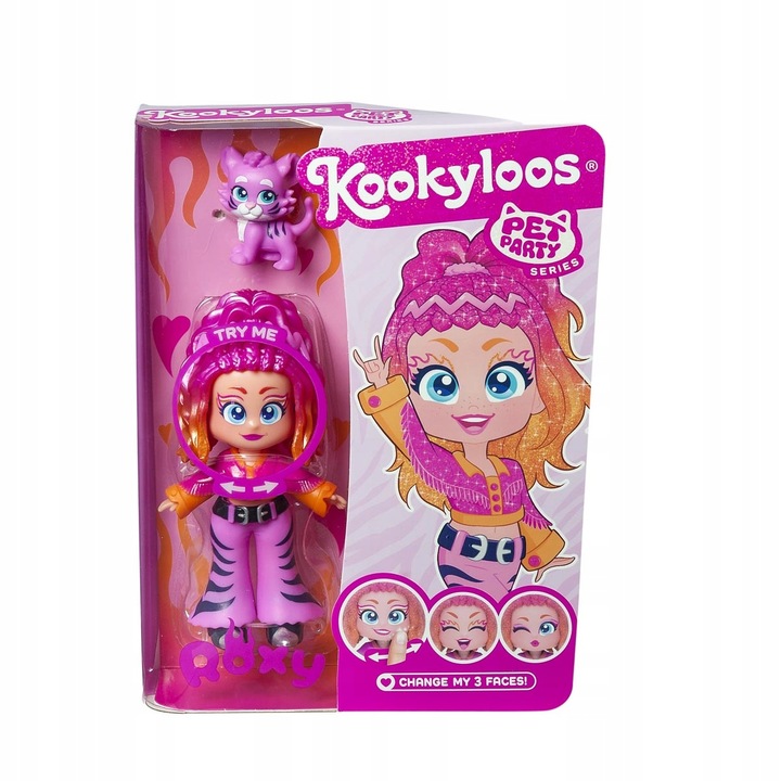 Kookyloos SYRENKA Mermaid Pearl + PET PART Roxy - lalki LALECZKI lalka PETS