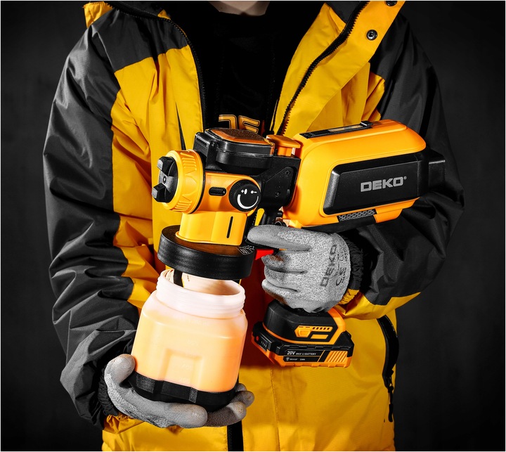 PISTOLET DO MALOWANIA ŚCIAN AGREGAT MALARSKI 3DYSZE 70 DIN ZESTAW XXL DEKO