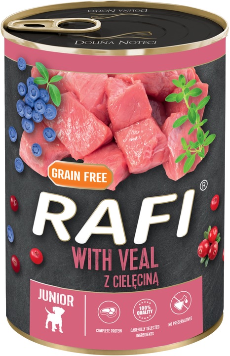 DOLINA NOTECI RAFI JUNIOR MIX SMAKÓW PSA 12x 400g