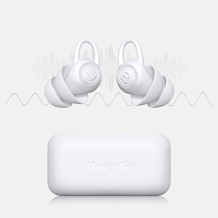 ZATYCZKI STOPERY DO USZU DO SPANIA -40DB BLUEDIO + ETUI