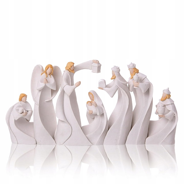 LEDowa SZOPKA bożonarodzeniowa FIGURKI do szopki