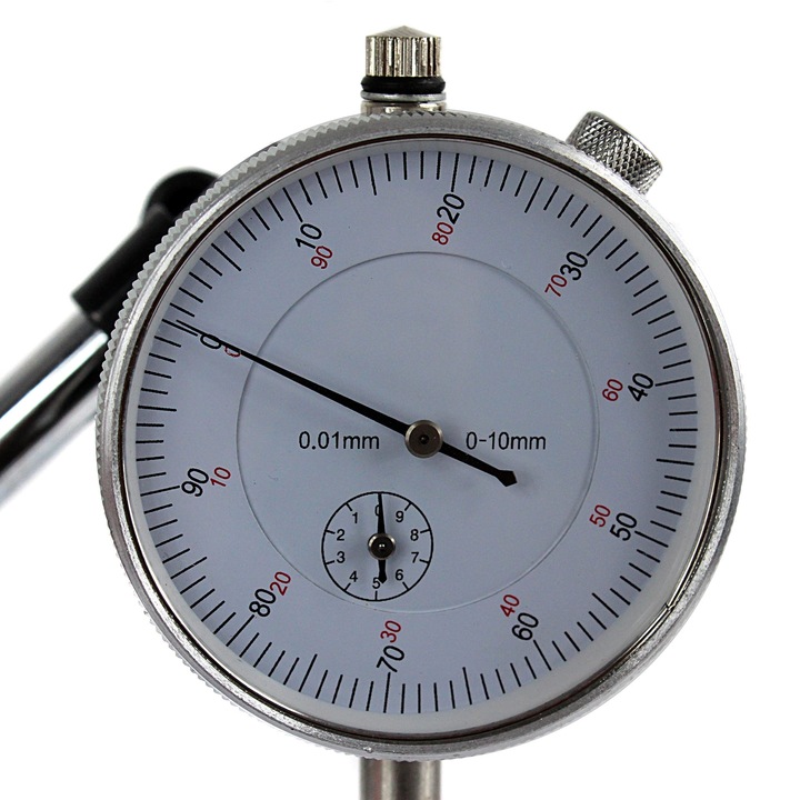 CZUJNIK ZEGAROWY STATYW MAGNETYCZNY 0-10 KOŃCÓWKI