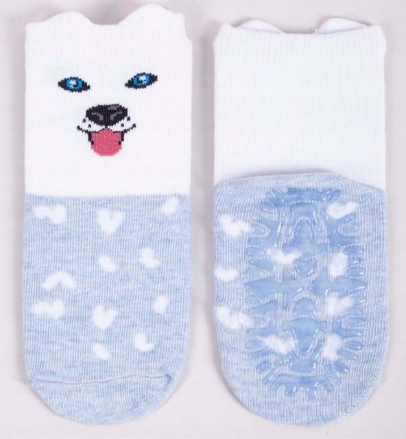 6-PAK Skarpetki ANTYPOŚLIZGOWE ABS skarpety 20 - 22