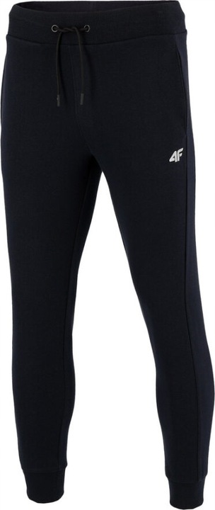 4F SPODNIE DRESOWE BAWEŁNA gramatura 300 WIĄZANE GRANATOWE SPMD001B r. L