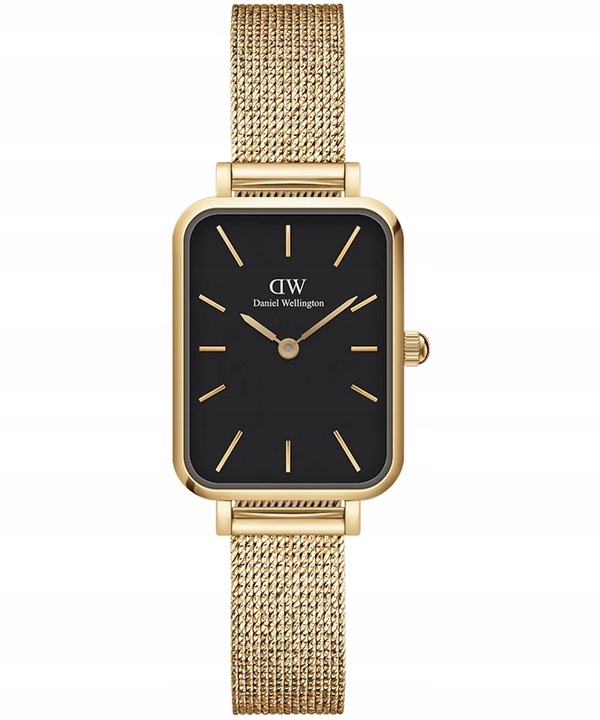 Zegarek damski Daniel Wellington Quadro Pressed Evergold 20 DW-DW00100557