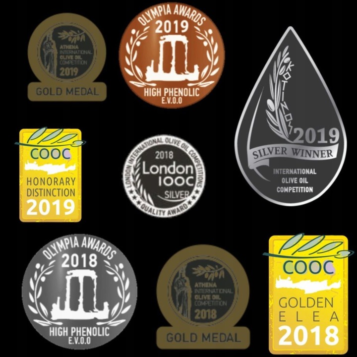 OLIWA Z OLIWEK 1L EXTRA VIRGIN GRECKA W PUSZCE PHYSIS OF CRETE 0.2% ŚWIEŻA