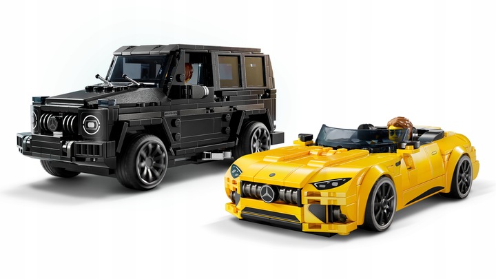 LEGO SPEED 10+ AUTO MERCEDES DWA SAMOCHODY MERCEDES AMG G63 I SL63 76924