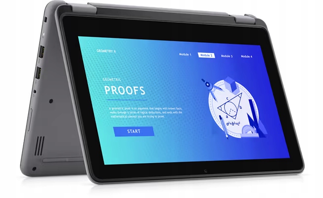 Mobilny laptop Dell Latitude 11 3140 2in1 X360 N200 4GB SSD CAM TOUCH W11Pr