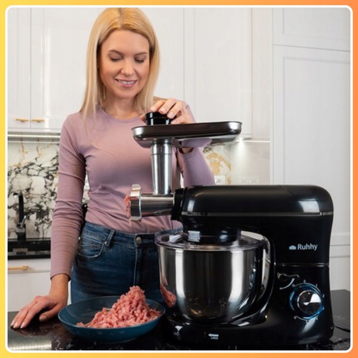 Robot Kuchenny Planetarny Z Blenderem Maszynka Do Mielenia Mięsa 2200W