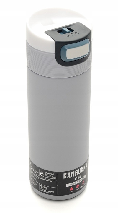Kubek termiczny Kambukka Etna 500 ml szary - Uncertain Grey