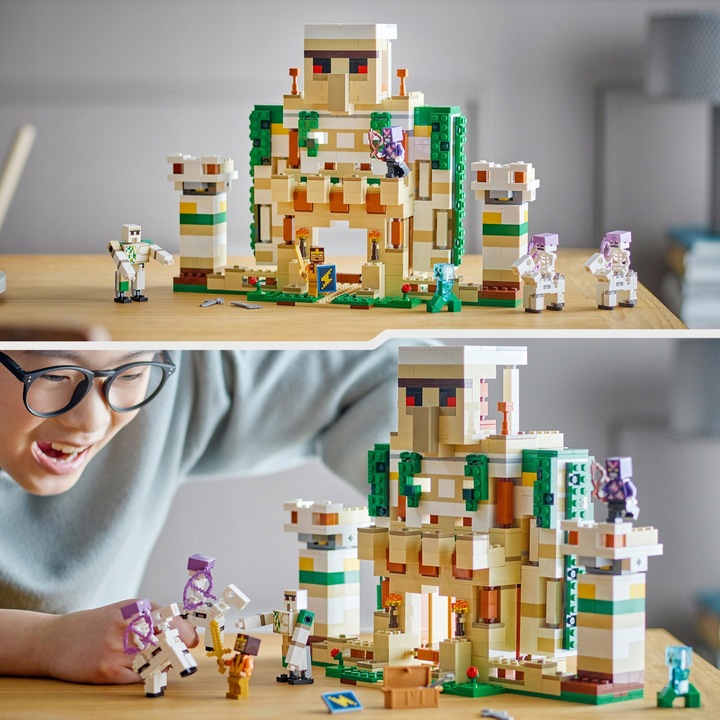 LEGO Minecraft Forteca żelaznego golema 21250