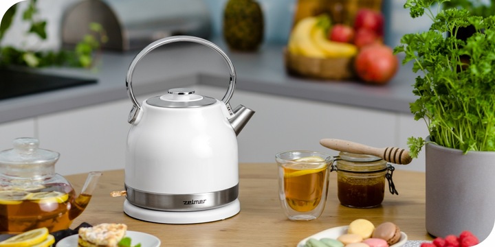 Czajnik elektryczny Zelmer ZCK7940 1.5 l 2200 W biały