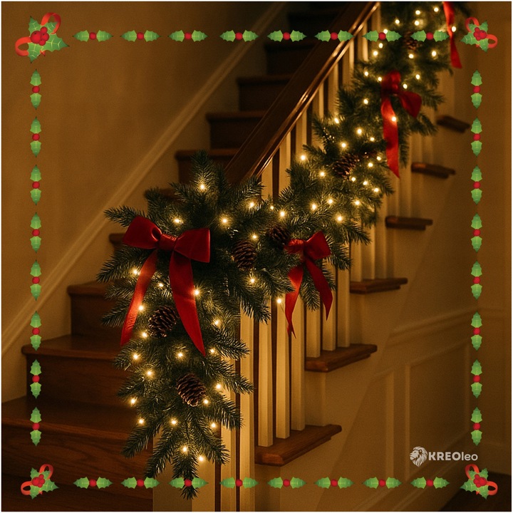 MOCNE LAMPKI CHOINKOWE 500 LED OŚWIETLENIE ŚWIĄTECZNE ZEW/WEW BIAŁY CIEPŁY