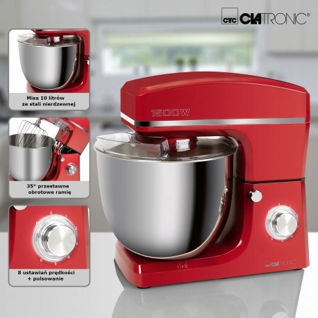 DUŻY ROBOT KUCHENNY MIKSER PLANETARNY 10 LITRÓW CL