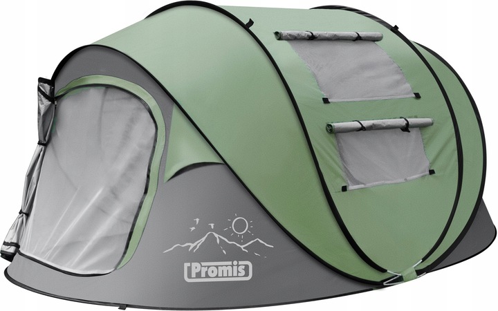 NAMIOT Turystyczny KEMPINGOWY 3 os. SAMOROZKŁADAJĄCY POP-UP Promis 3 SECOND