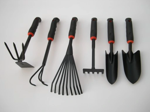 NARZĘDZIA OGRODOWE OGRODNICZE ZESTAW 6 SZTUK