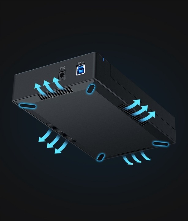 UGREEN OBUDOWA HUB KIESZEŃ NA DYSK HDD SSD 3,5" SATA I II USB 3.0 10TB
