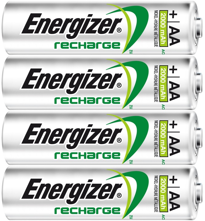 ŁADOWARKA AKUMULATORKÓW BATERII AA AAA + 4x AKUMULATORKI AA R6 2000mAh