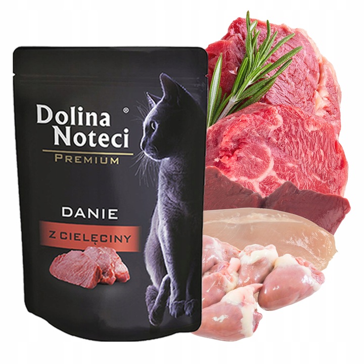 DOLINA NOTECI Premium Danie mokra karma dla kota mix smaków 12 x 85g