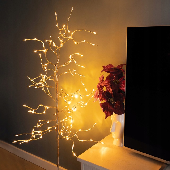 DRZEWKO OZDOBNE NA ŚWIĘTA DEKORACJA ŚWIĄTECZNA ŚWIATEŁKA 180 LED LAMPKI XL