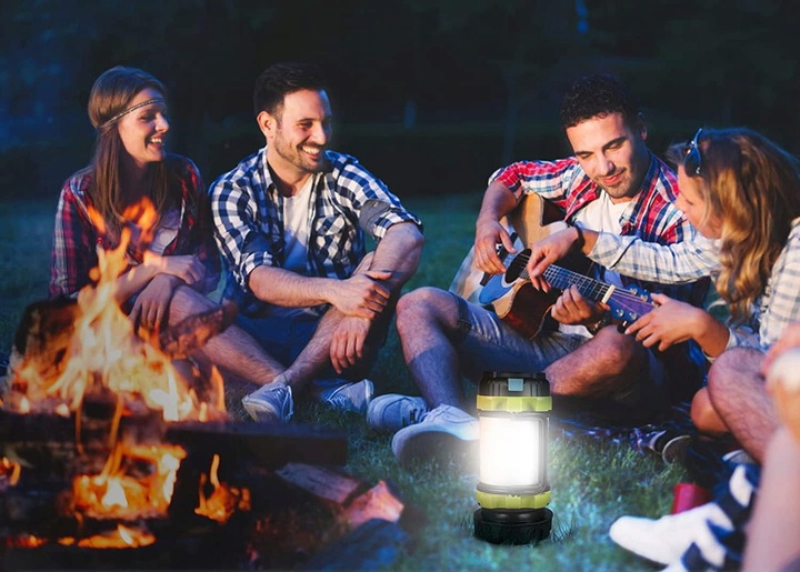 LAMPA TURYSTYCZNA LED LATARKA KEMPINGOWA POWERBANK