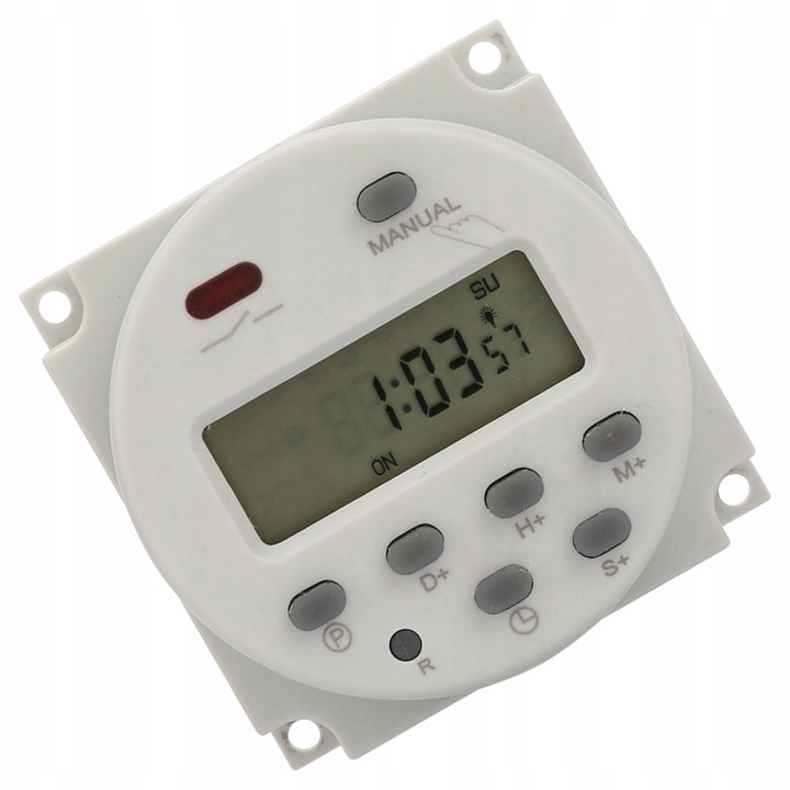PROGRAMATOR WŁĄCZNIK WYŁĄCZNIK CZASOWY TIMER 12V