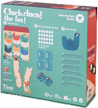 LONDJI CLUCK FOX GRA RODZINNA OBSERWACYJNA LISEK