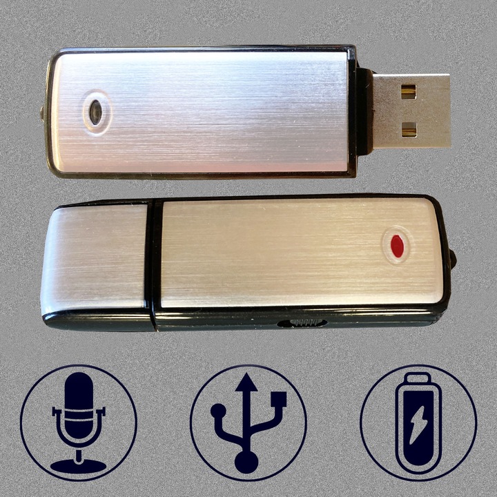 Dyktafon szpiegowski podsłuch pendrive 8GB USB DP1