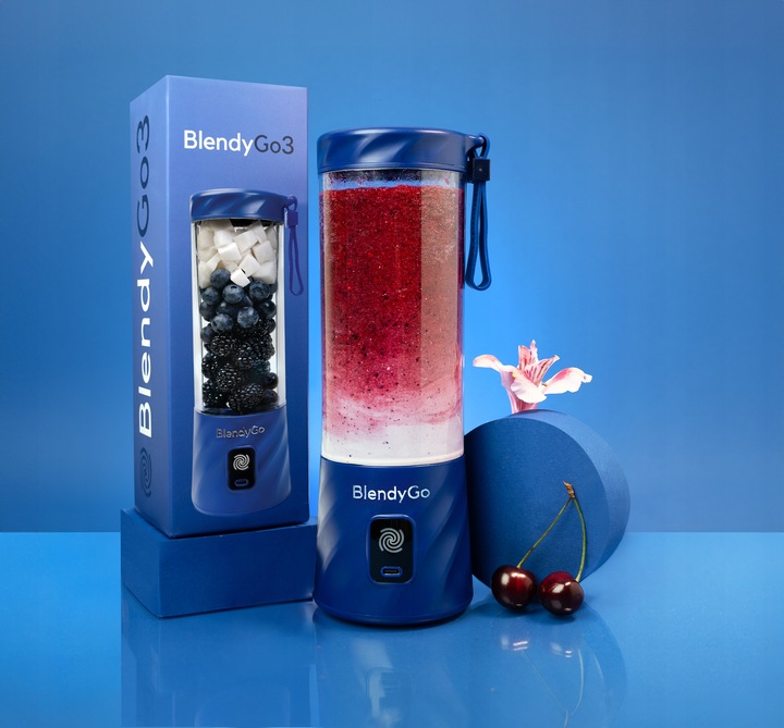 Oryginalny Blender BlendyGo 3 - Bezprzewodowy USB | Blender Nowej Generacji