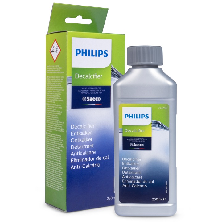 Odkamieniacz do ekspresu Philips Latte Go + smar + szczoteczka czyszcząca