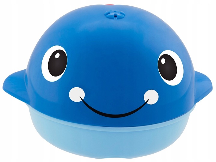 Tryskający wieloryb do kąpieli