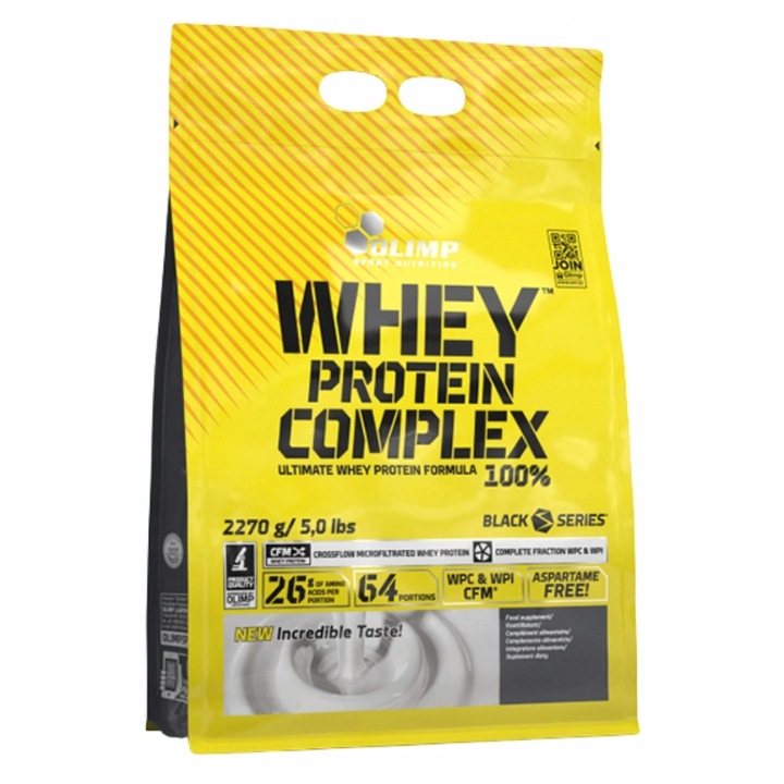 OLIMP WHEY PROTEIN COMPLEX 2270 g IZOLAT BIAŁKO WPC NA BODOWE MIĘŚNI