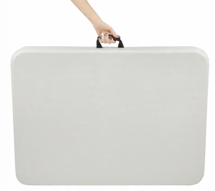 STÓŁ ROZKŁADANY + 2 ŁAWKI ZESTAW CATERINGOWY 180 cm SKŁADANY W WALIZKĘ XXL