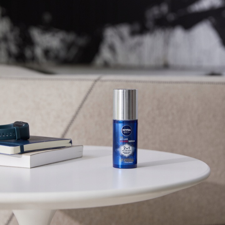 NIVEA MEN ANTI-AGE POWER Serum przeciwzmarszczkowe na przebarwienia 30ml x2