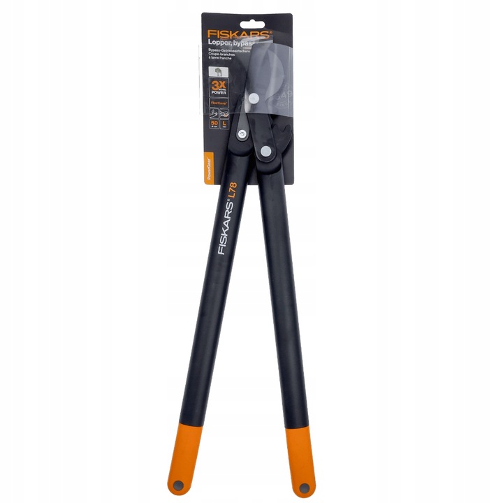 SEKATOR FISKARS L78 DWURĘCZNY DO GAŁĘZI OGRODOWY NOŻYCOWY PowerGear