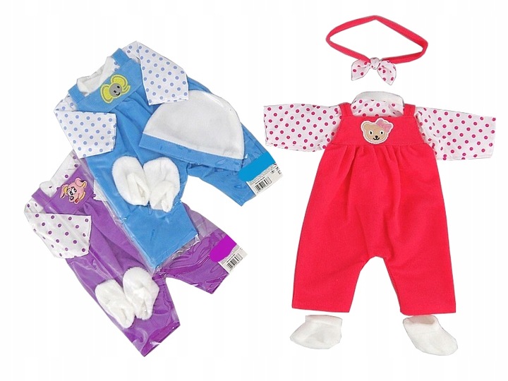 BABY ubranko BORN dla lalki BOBAS sukienka 403