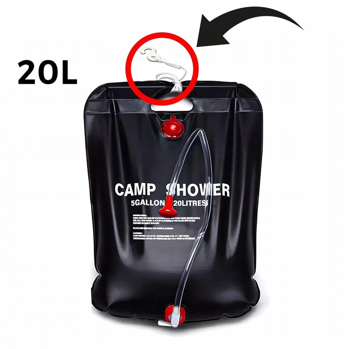 TOALETA TURYSTYCZNA PRYSZNIC WC NAMIOT ZESTAW XXL PRZENOŚNA KEMPING BIWAK