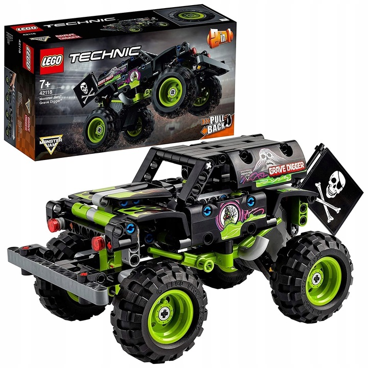 LEGO TECHNICS 42118 MONSTER JAM GRAVE DIGGER TRUCK