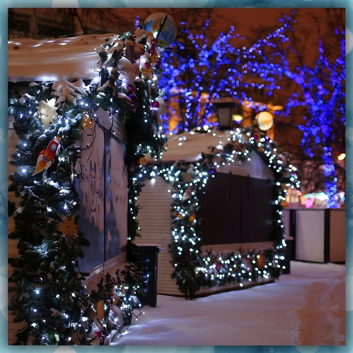 LAMPKI CHOINKOWE BIAŁY ZIMNY 300 LED WEW/ZEW NA CHOINKĘ 22 METRY 8 TRYBÓW