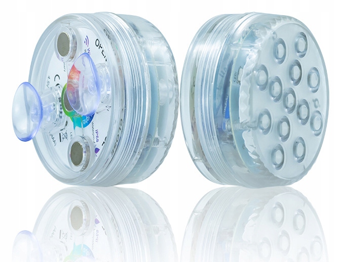 4x OŚWIETLENIE BASENU PODWODNE BASENOWE LAMPKA LED RGB Z PILOT