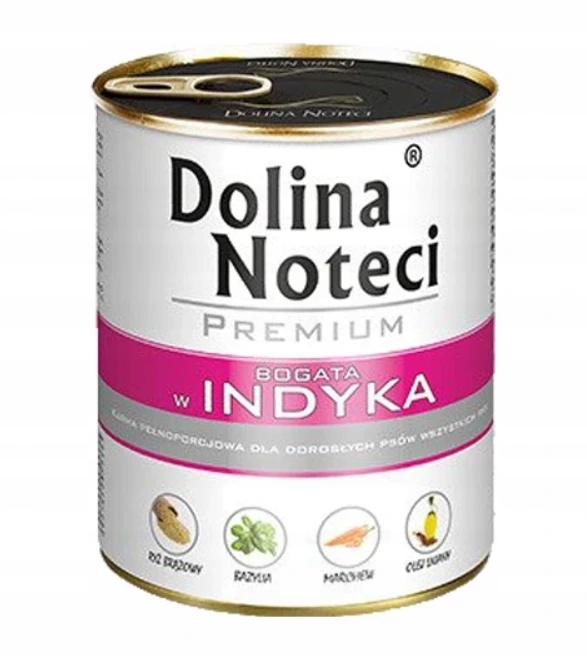 DOLINA NOTECI PREMIUM PAKO MIX SMAKÓW KARMA MOKRA PSA PSÓW 800g x 10 SZTUK